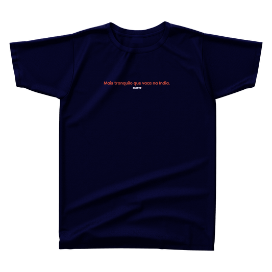 MAIS TRANQUILO QUE VACA NA INDIA